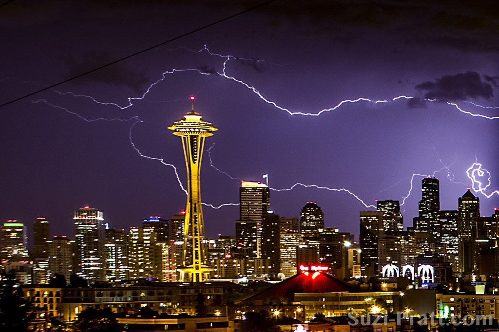 Photos: Summer Lightning Storm in Seattle