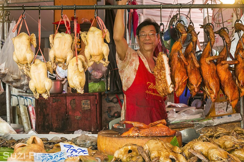 Bangkok Thailand Market Travel Photography