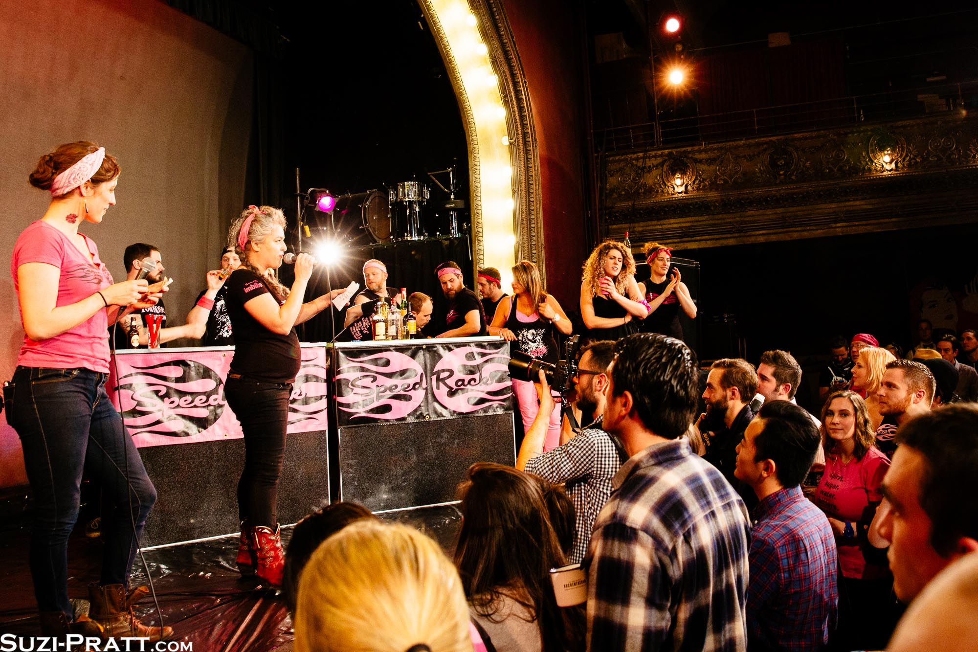 Speed Rack Seattle female bartending competition