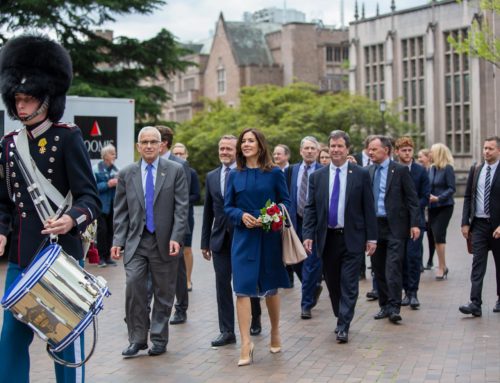 Mary, Crown Princess of Denmark in Seattle