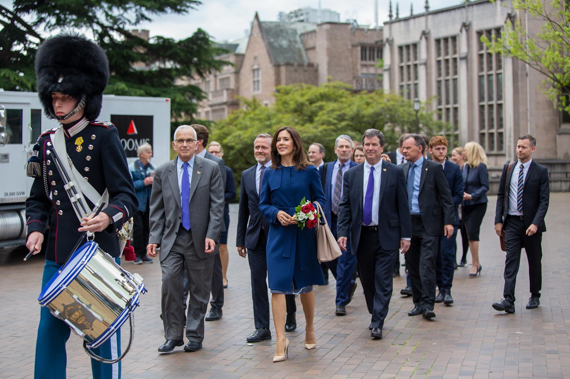 Mary, Crown Princess of Denmark in Seattle